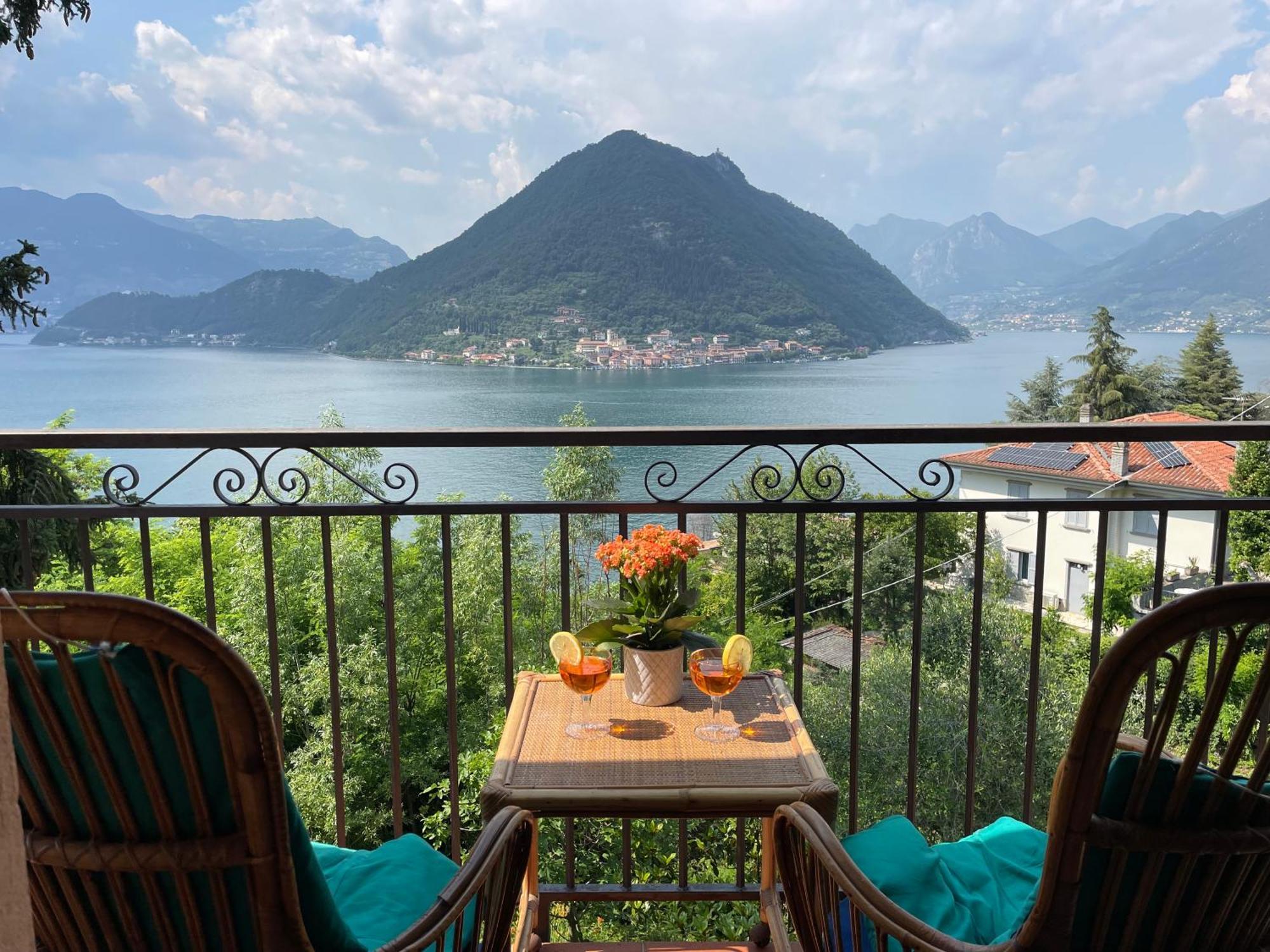 Appartamento Lake View Di Villa Giuliana Sulzano Zewnętrze zdjęcie