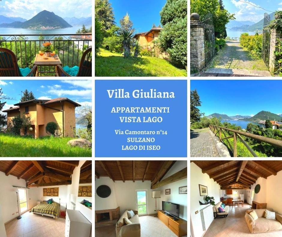 Appartamento Lake View Di Villa Giuliana Sulzano Zewnętrze zdjęcie